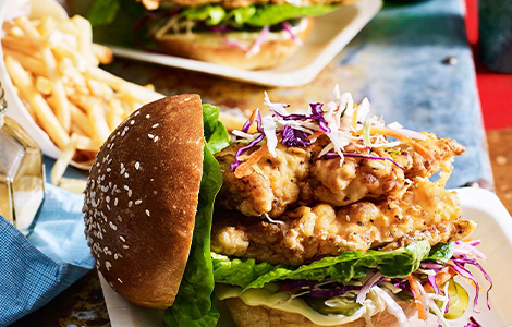  Crispy Chicken Burger